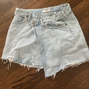 Agolde denim skirt